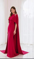 Vestido Victoria - Elegancia Real con Capa