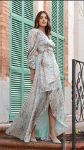 Vestido Asimétrico Bianca - Romanticismo y  Fluidez