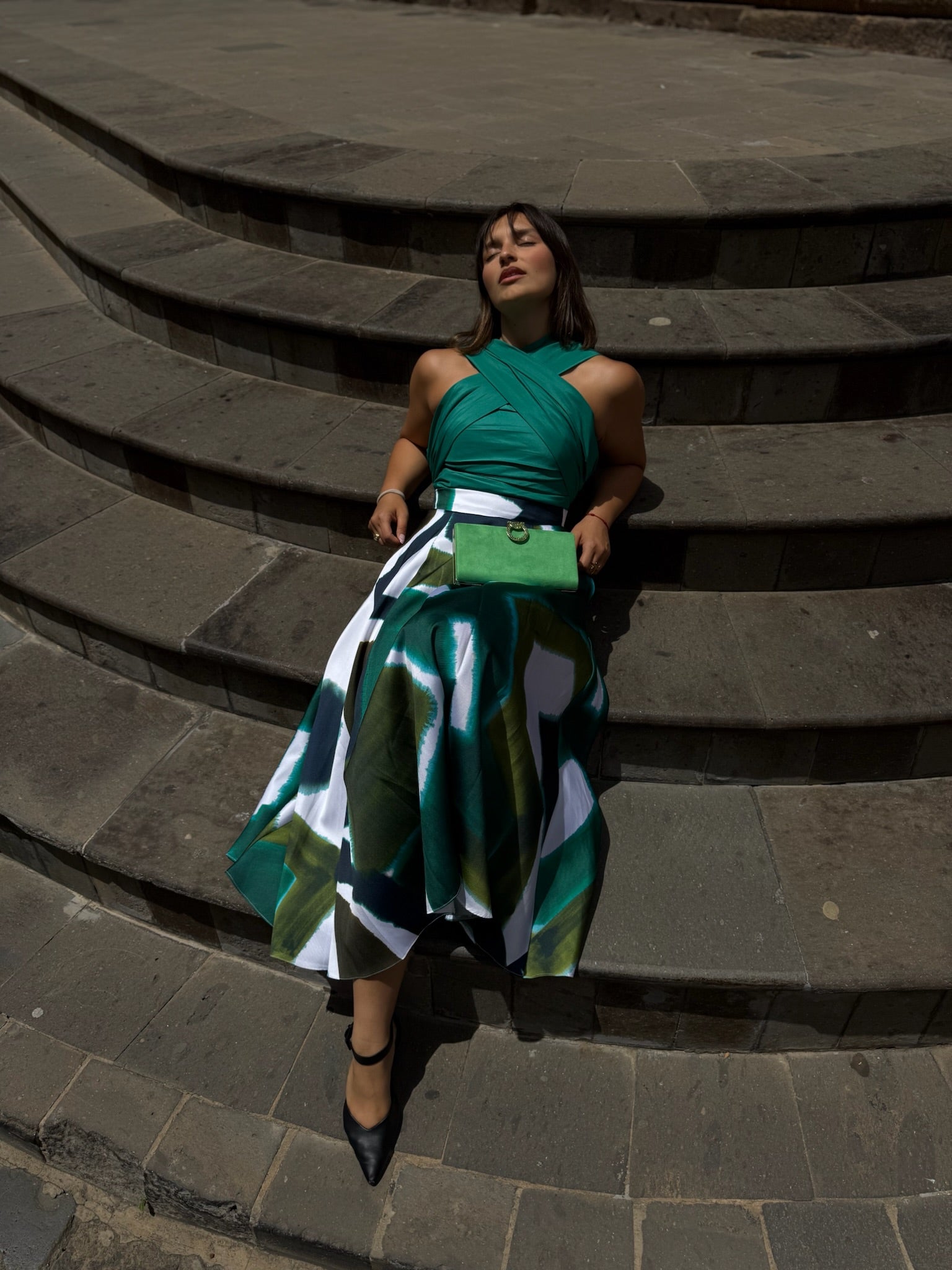 Conjunto Manchas Verde
