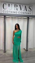 Vestido Amazona Verde