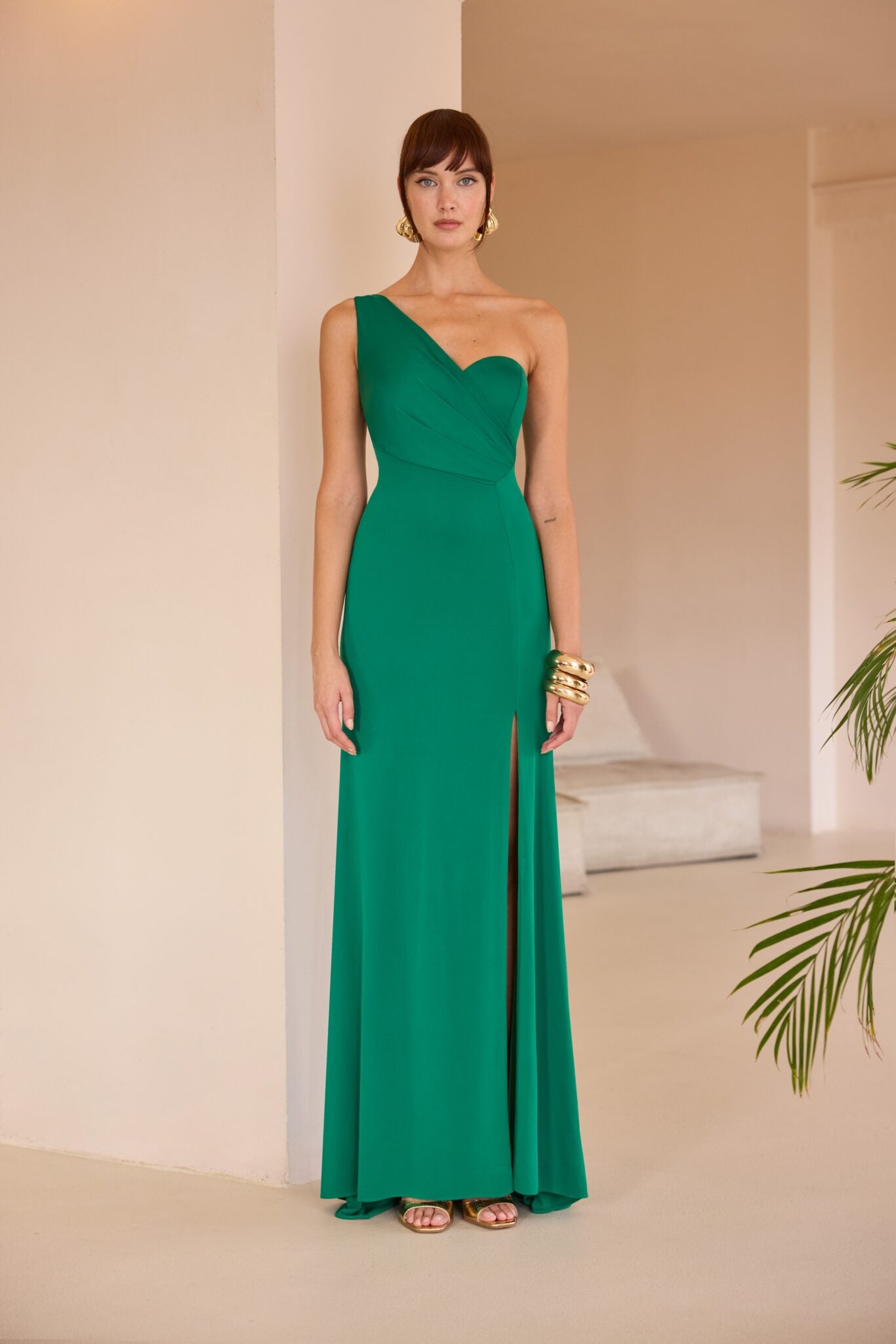 Vestido Asimétrico Trébol
