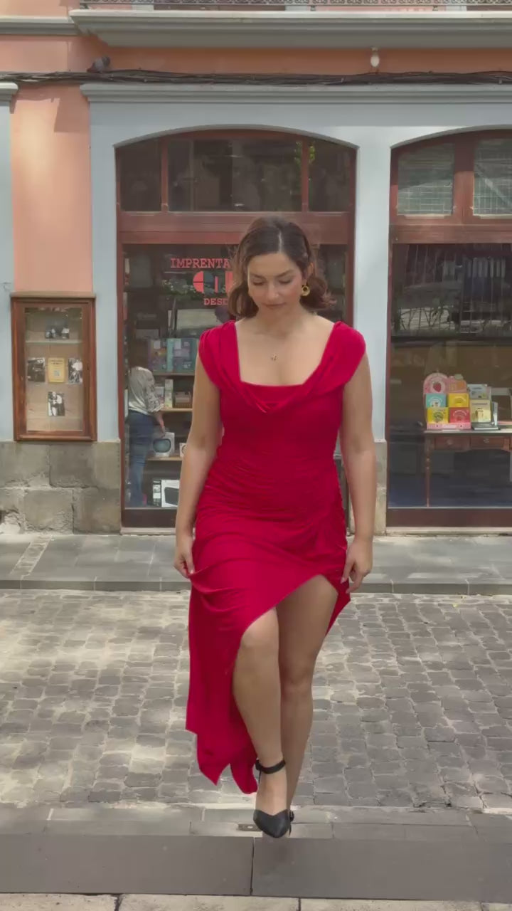 Vestido Rojo Pasión