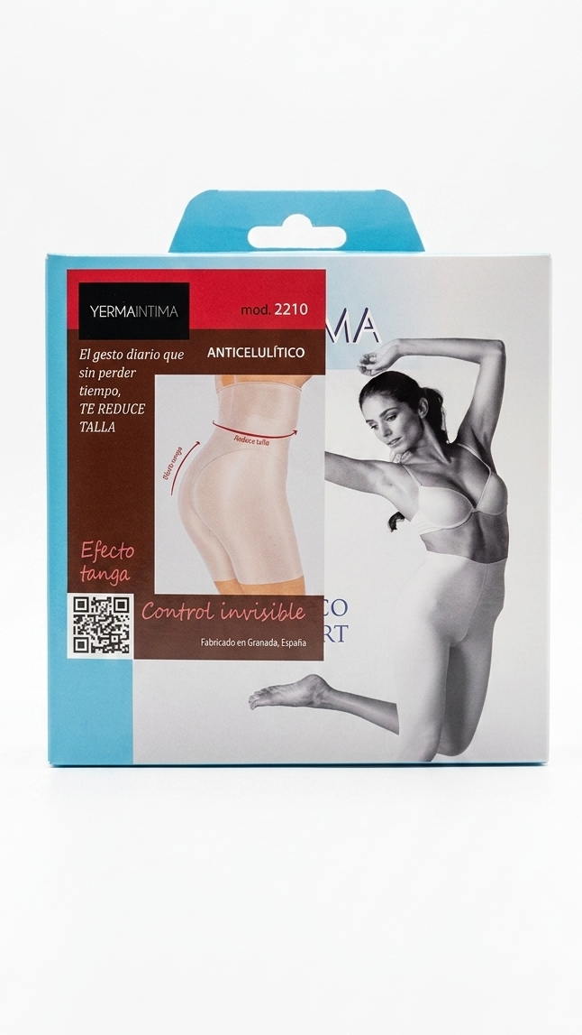 Faja Pantalón Anticeluítica Yerma - Efecto Tanga y Control Invisible